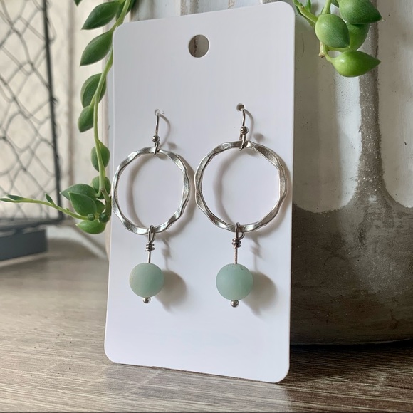 • HOST PICK! [Handmade] Amazonite Earring • - Picture 2 of 13